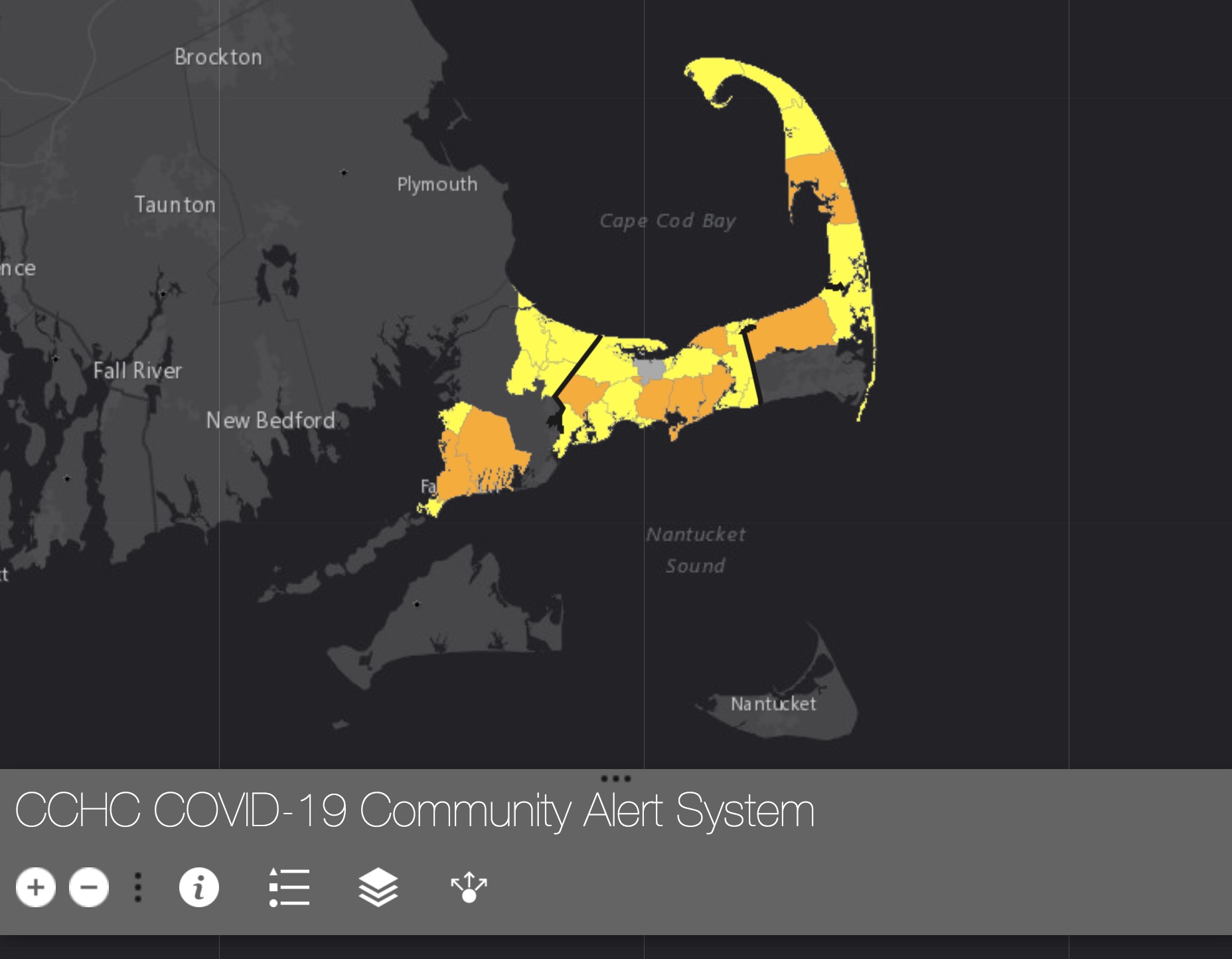 New Interactive Map Tracks Covid 19 On Cape Cod By Zip Code Wcai